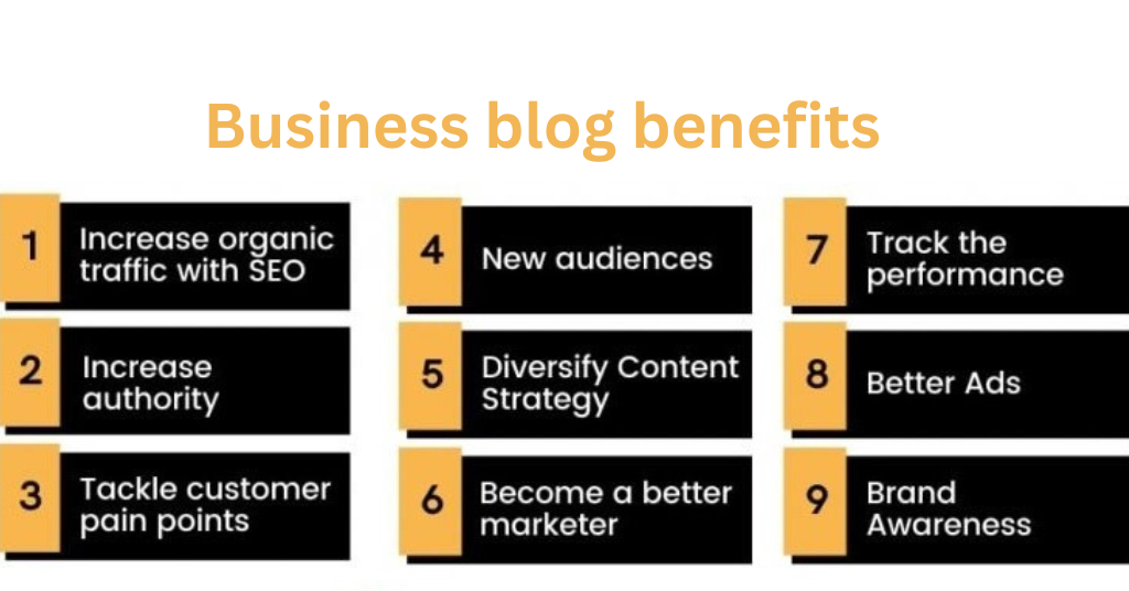 Business blog benefits